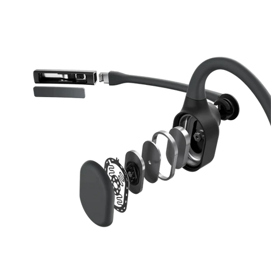 SHOKZ OpenComm 2 Wireless Bluetooth HeadsetHeadphonesNavigate the dynamic demands of your work environment with crystal-clear calls, stable connectivity, and unrestricted mobility from the Shokz OpenComm2. Equipped with 7th generation bone conduction tech